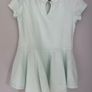 Ted Baker baby Girls mint peplum top with butterfly & matching leggings Age 6-12 months EUC Image 4