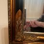 large ornate Gilt Framed Mirror Image 2