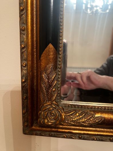 large ornate Gilt Framed Mirror
