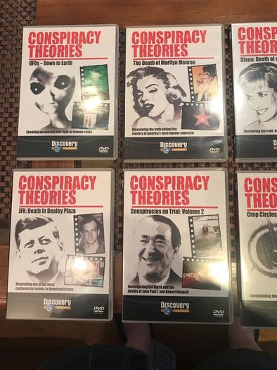 dvd box set. Conspiracy theories