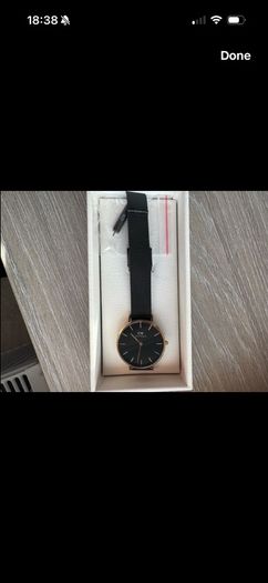 Daniel Wellington black and gold Women's Watch