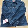 New Levi's Denim Trucker Jacket Image 4