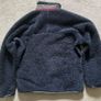 Patagonia Classic Retro-X Fleece Jacket in New Navy w/Wax Red Image 2