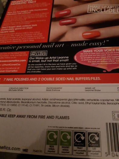 Front Cover 7 Days 7 Nails Set.