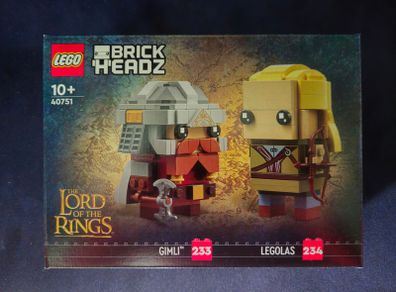 Lego 40751 The Lord of the Rings BrickHeadz Legolas & Gimli