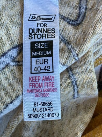 Ladies Mustard Long Sleeved Top from Dunnes Stores UK 12-14 / EU 40-42