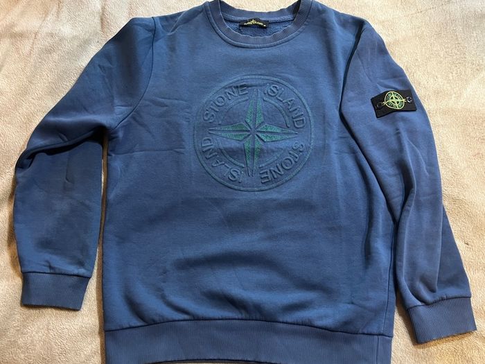Stone Island Sweatshirt Blue Original Badge