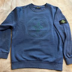 Stone Island Sweatshirt Blue Original Badge