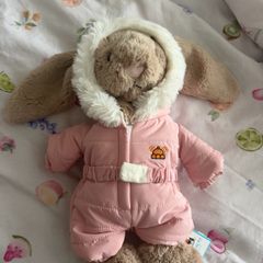 jellycat snowsuit bunny BNWT