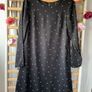 dress Bnwt black patterned H&M dress size 36 Image 9