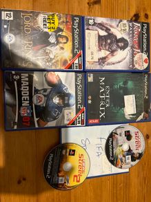 Playstation 2 game bundle