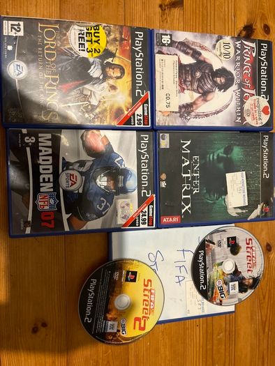 Playstation 2 game bundle