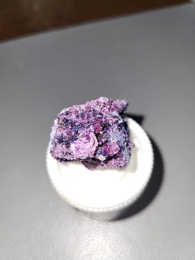 Ruby corundum crystal