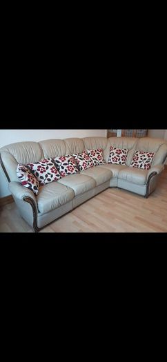 Leather corner Sofa