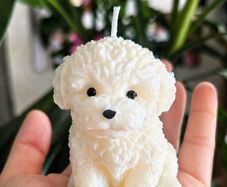 Soy Wax Puppy Candle