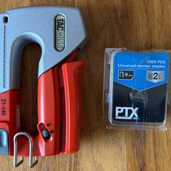 Tacwise Z1-140 Heavy Duty Metal Staple Gun Uses Type 140   6 - 8 mm Staples