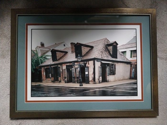 Vintage artwork and frames
