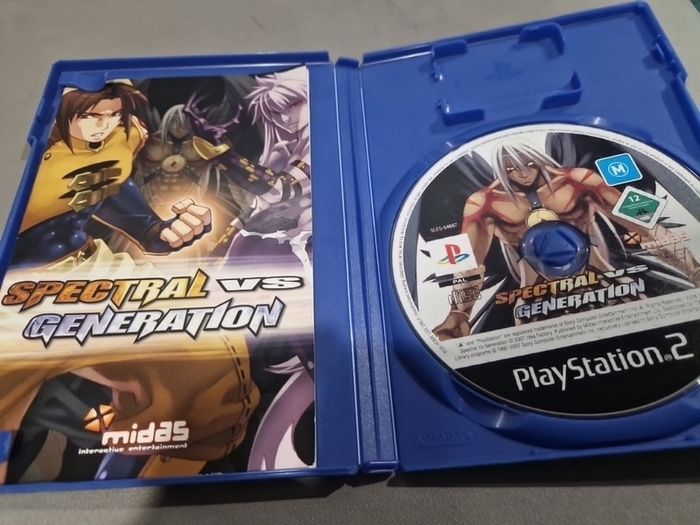 Spectral vs Generation PlayStation2 Ps2 games Original