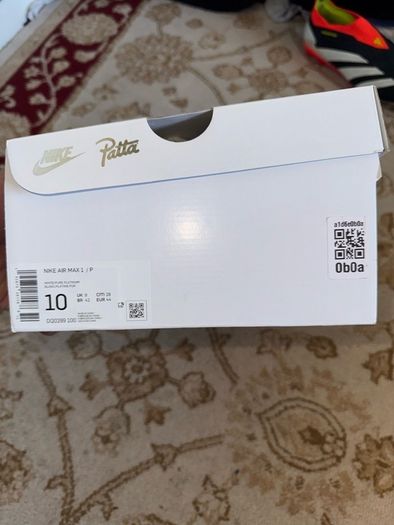 Nike Air Max One Patta Waves White Silver DQ0299-100