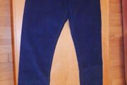 Men's cords. New. Dark blue. W34 L32.