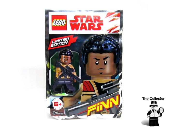 LEGO Star Wars Finn Minifigure Foil Pack Polybag Limited Edition Minifigure Brand New Sealed