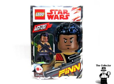 LEGO Star Wars Finn Minifigure Foil Pack Polybag Limited Edition Minifigure Brand New Sealed
