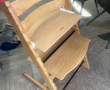 Stokke Tripp Trapp chair with babyset and harness