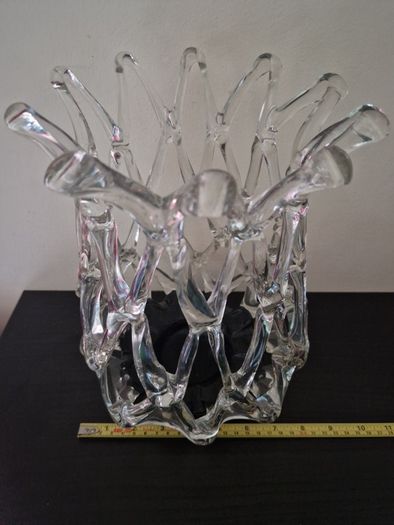 Elegantly Designed Glass Vase