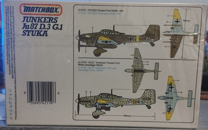 Matchbox: Ju87 STUKA