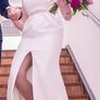 Wedding Prom dress size 40 cream bridal gown Image 5