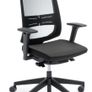 Mesh High Back Executive Chair with Adj Arms & Lumbar support Image 2