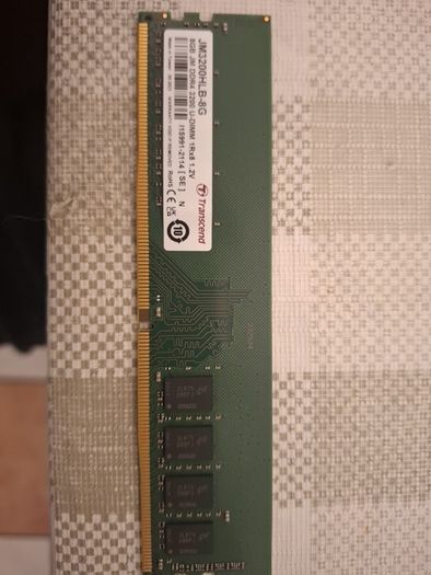 Transcend Jetram Ddr4 Memory - 8 Gb - 288-pin Dimm - 3200 Mhz / Pc4-25600 - Cl22 - 1.2 V