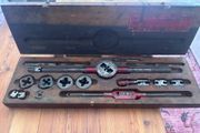 Vintage Machinist Tap &amp; Die Set Job Lot (Presto Sheffield, Stronghold, Antique D.K.)
