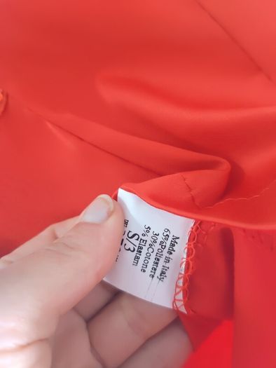 red corset size small