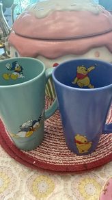 Disney Mugs  Donald Duck Winnie the Pooh