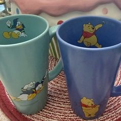 Disney Mugs  Donald Duck Winnie the Pooh