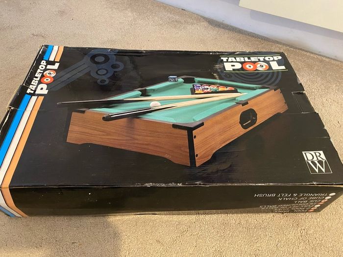 Table Top Pool Table