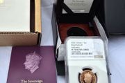 2023 King Charles III Coronation gold sovereign. Top grade gold coin