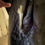 Vintage Italian Leather Coat Matrix Style XXL Image 7
