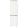 Corner Cabinet 59x36x180 cm Solid Oak Wood Image 5