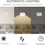 SALE LED Motion Sensor Night Light, [4 Pack] Stick-On Night Light by Battery Powered, Stair Sensor Lights Indoors Image 6