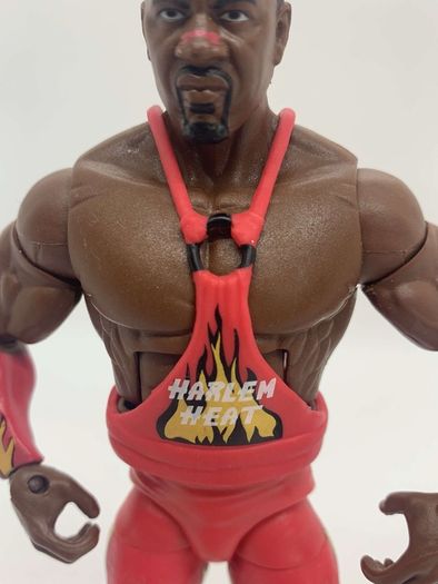 wwe elite series 46 Harlem Heat Booker T & Stevie Ray action figures