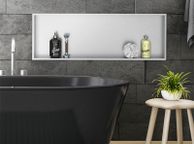 main image for ad Shower Niche Stainless steel shower tray wall mounted  shelf