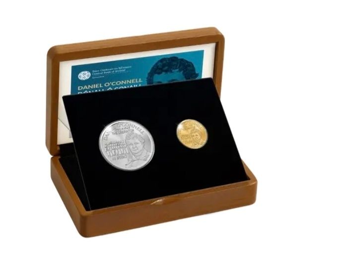 Daniel OConnell Gold and Silver Two Coin Proof Set 2025 limted to 250