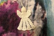 Christmas tree decoration- handmade crochet