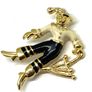 Vintage costume clown brooch Image 3