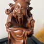 antique wooden hand carve man Image 2