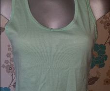 BNWT mint short top TopShop size UK14 EUR42 Postage included