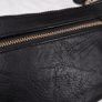 Nine West Black Woven Texture Wristlet Clutch Pouch Bag Image 6