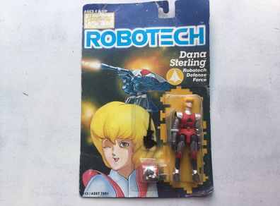 Rare 80s Vintage ROBOTECH Dana Sterling Japanese Action Figure DEAD STOCK